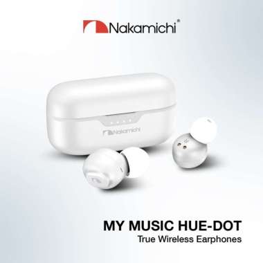 Nakamichi My Music Hue Dot True Wireless Bluetooth Earphones Putih