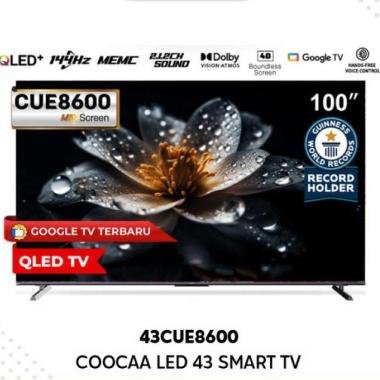 COOCAA LED 43 43CUE8600 CUE8600 Eco-QLED 4K Google TV