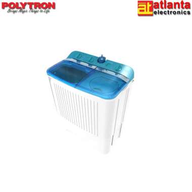 Mesin Cuci 2 tabung Polytron 8 kg PWM 8072N