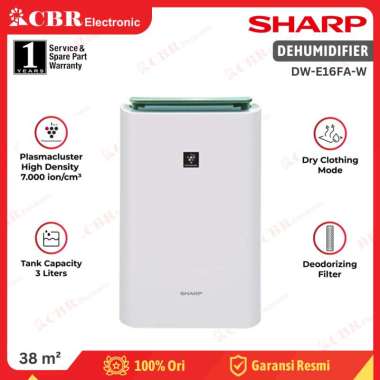 Dehumidifier Sharp DW-E16FA-W - Pengering Udara dan Pakaian