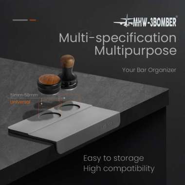 MHW-3BOMBER Silicone Pad Coffee Tamper Mat/Tamping Mat/Alas Tamper Portafilter Tamping Pad SIlikon T