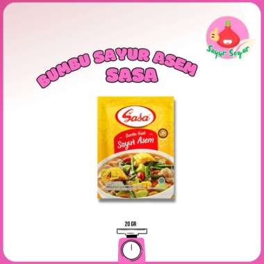 Sayur Segar - SASA Bumbu Instan Sayur Asem/Soup Seasoning 20 gram