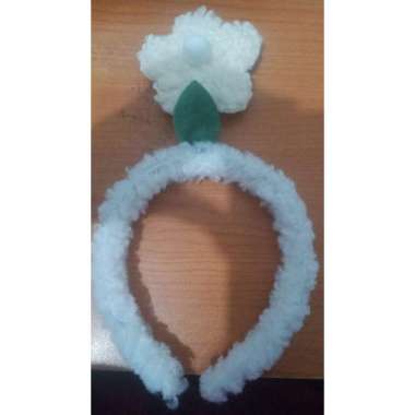 BD018 Bando Bunga Goyang Bando Trend Tiktok Bandana Wanita Hairband Cuci Wajah Bando Anak Bendo Kore