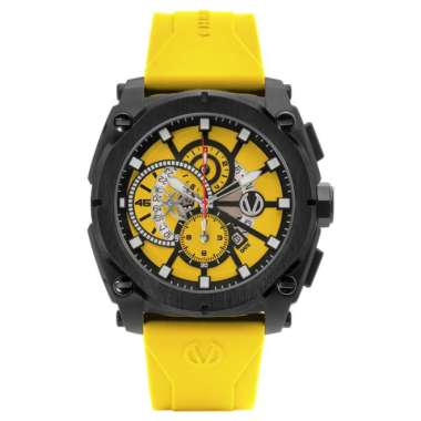 Jam Tangan Kasual Pria Christ Verra CV 12201G-36 YLW