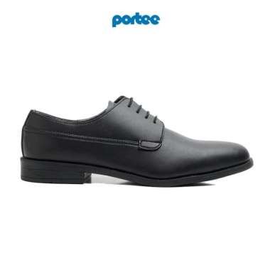 Sepatu Kerja Pantofel Pria Portee Goods Derby Hitam 41