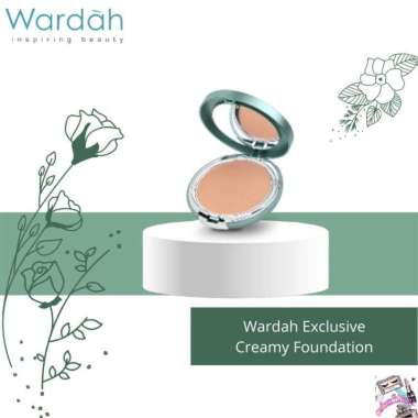 WARDAH - Exclusive Creamy Foundation 01-Light Beige