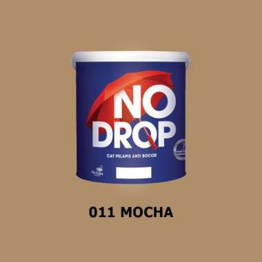 NO DROP Cat Pelapis Anti Bocor 4 Kg - Ready Semua Warna 011 Mocha