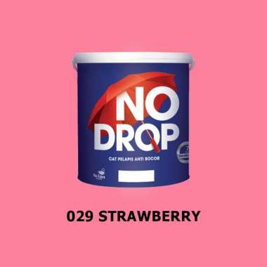 NO DROP Cat Pelapis Anti Bocor 4 Kg - Ready Semua Warna 029 Stawberry
