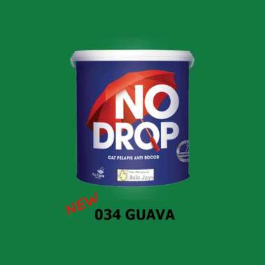 NO DROP Cat Pelapis Anti Bocor 4 Kg - Ready Semua Warna 034 Guava
