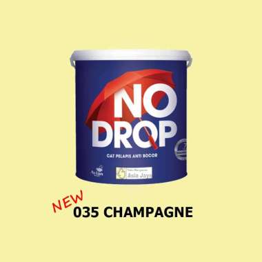 NO DROP Cat Pelapis Anti Bocor 4 Kg - Ready Semua Warna 035 Champagne
