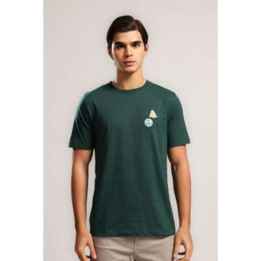Emba Classic - Patrick Kaos Lengan Pendek Material Katun Supersoft Hijau XL