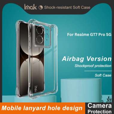 Case Realme GT7 Pro / GT 7 Pro 5G IMAK Shockproof AirBags Casing Transparant