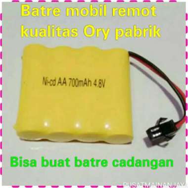 Baterai Rc mobil remot batre Rc mobil remote control batu cas rc mobil remot kontrol Lengkap 3.6volt