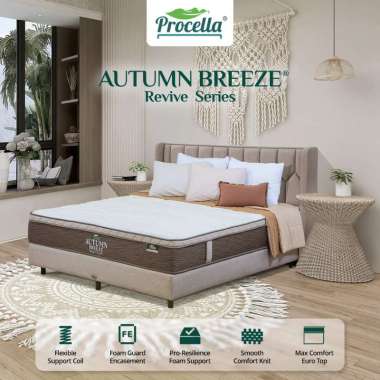 Pre Order - Procella Autumn Breeze Hb Haltia Fullset Kasur Matras Springbed Full Set Matras, Divan, 