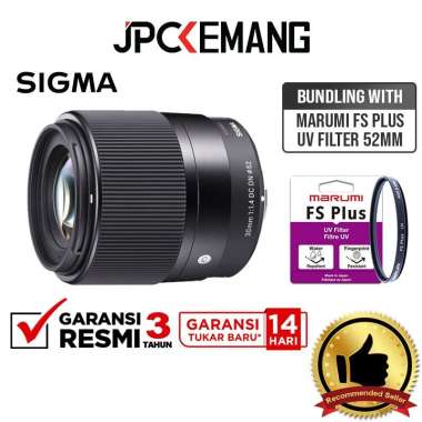 JPC KEMANG Sigma 30mm f1.4 for Canon RF APSC DC DN Contemporary Lens Sigma 30 mm f/1.4 GARANSI RESMI