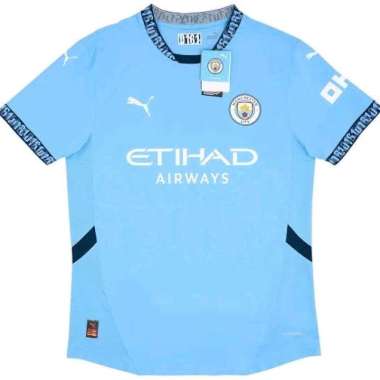 Jersey Original Manchester City MCFC Home 2024/25 Authentic Player Issue L