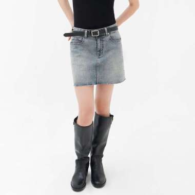 CELCIUS WOMAN Denim Skirt L03000018W Ash Blue 29
