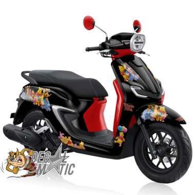 Decal Stylo 160 Full Body - Sticker full body Variasi Skotlet full Honda Stilo 160 - Winnie The Pooh