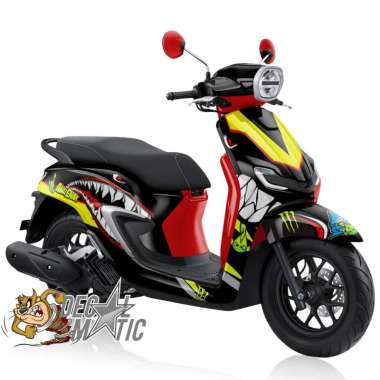 Decal Stylo 160 Full Body - Sticker full body wrap Variasi Skotlet full Honda Stilo 160 - Shark Hiu 