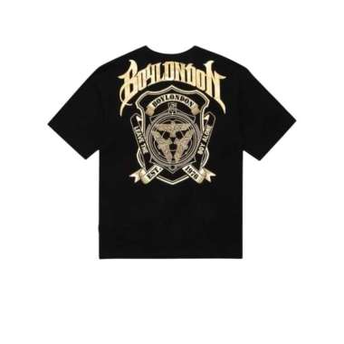 BOY LONDON THREE GOLD WINGS BLACK TEE 100% Authentic S