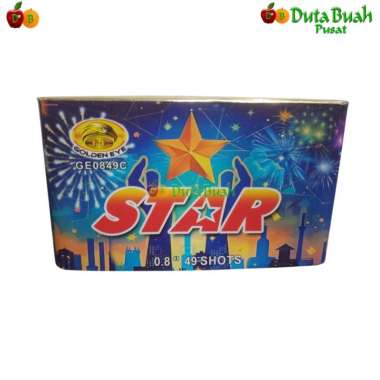 DUTA BUAH KEMBANG API K.A GE0849C STARS CAKES 49S 0,8