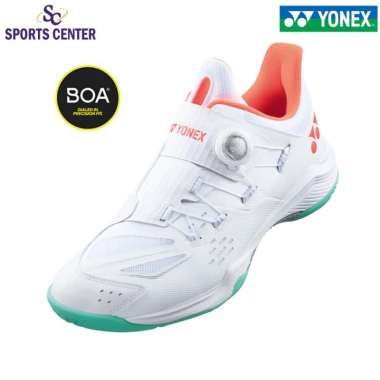 New Sepatu Badminton Yonex Power Cushion SHB 88 Dial 3 Wide / SHB88D3WEX White 43