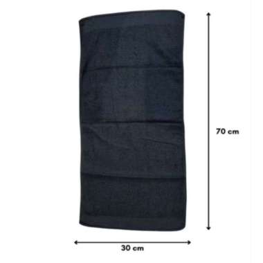 Handuk Kecil hitam Kecil Polos