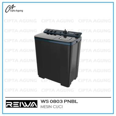 MESIN CUCI 2 TABUNG 7 KG REIWA WS 0803 PNBL / WS0803 PNBL