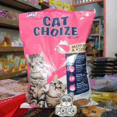 makanan kucing cat choize mother and kitten 800gr