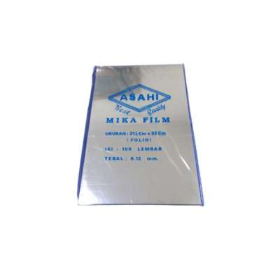 Cover mika plastik jilid tebal 0.12mm A4