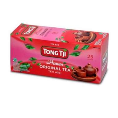 Promo Harga Tong Tji Teh Celup Original Tea Extra Harum Tanpa Amplop per 25 pcs 2 gr - Blibli