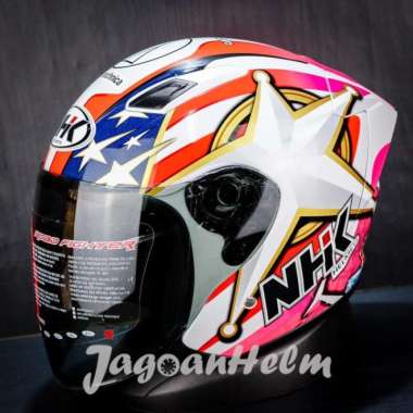 NHK R1 ELITE ALONSO #7 | STAR WHITE | SINGLE VISOR XL