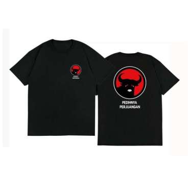 Kaos Baju Moncong Pedih PDIP Perjuangan PDI Partai Demokrasi Indonesia XL WARNA LAiN