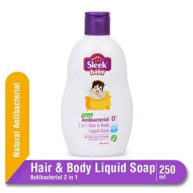 Sleek baby 2in1 hair and body wash 250 ml