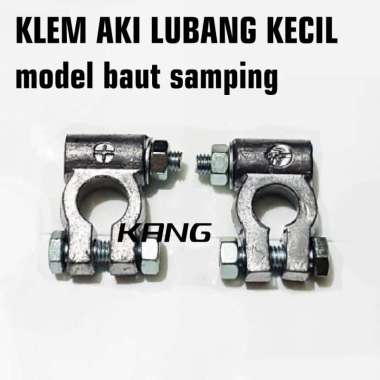 TERMINAL ACCU / KEPALA AKI TIMAH NS 40 NS 60 MODEL SAMPING