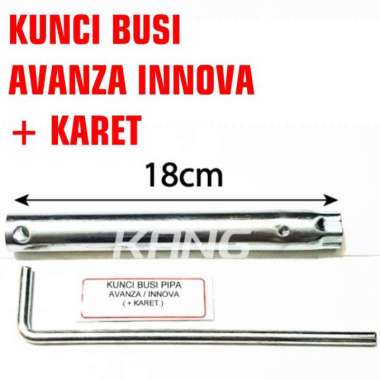 [Kunci 16 + karet] Kunci Busi Kunci Pipa Mobil Avanza Innova Xenia