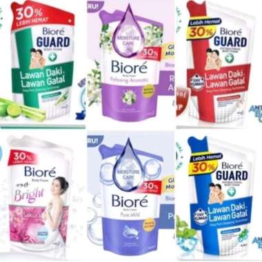 sabun mandi cair biore 400 ml