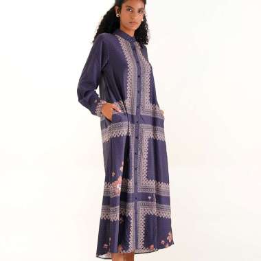 Aleza - Tala Dress Navy S