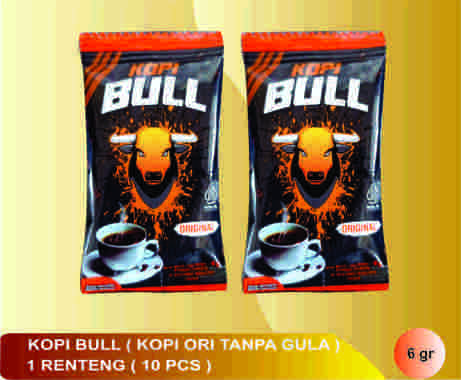 Kopi Original Tanpa Gula Kopi Bull Banteng Asli Malang