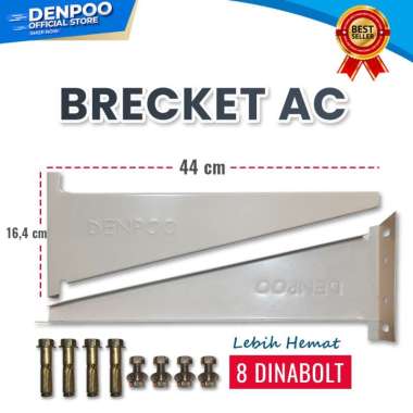 Denpoo BRACKET AC OUTDOOR 1/2PK-1PK SEMUA MEREK+DINABOT Dudukan AC Outdoor tebal breket AC pendingin