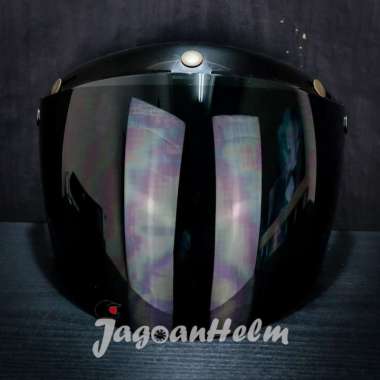 VISOR HELM ZEUS RETRO 110CA ORIGINAL | ZS385 -ZS388 - ZS380 | CARGLOSS Dark Smoke