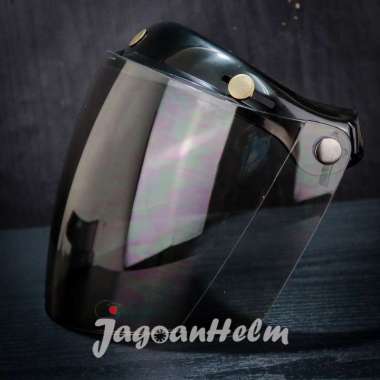 VISOR HELM ZEUS RETRO 110CA ORIGINAL | ZS385 -ZS388 - ZS380 | CARGLOSS Smoke 75%