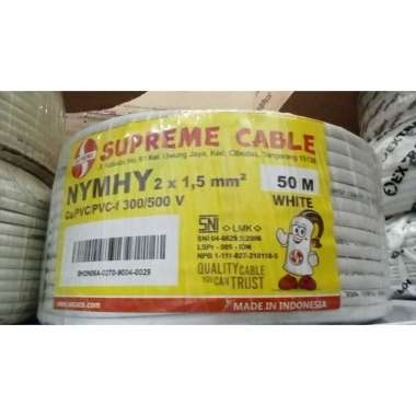 KABEL SERABUT NYMHY 2X1.5 SUPREME METERAN