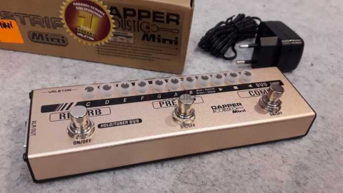 Valeton Dapper Acoustic Mini (MES-4), Effect