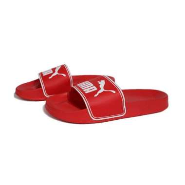 Sandal Sneakers Pria PUMA Leadcat High Risk Red-White 360263 22 5.