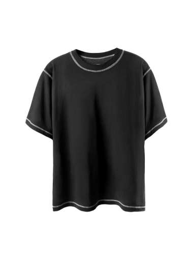 EVERNEXT - KAOS POLOS PRIA KAOS OVERSIZE HITAM PRIA KAOS POLOS COWOK T-SHIRT ECHO HEAVYWEIGHT COTTON
