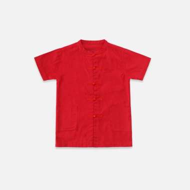 Shirt/ Kemeja Anak Laki/ Rodeo Junior Cheongsam Shirt 4 tahun