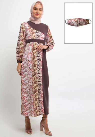Arjuna Weda Gamis Wanita Vinka 27113021 - Pink XL