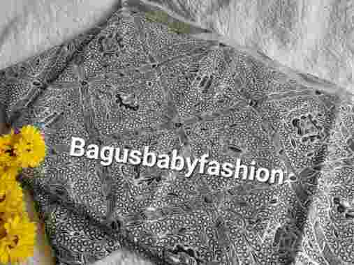 Jarik Lembaran Dengan Tinta Prodo Motif Sidomukti Silver