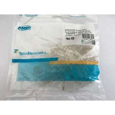 Konektor R45 Amp / Connector RJ 45 AMP 1 Bungkus isi 50pcs